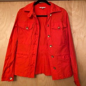 Cabi Ruffle Back Jacket